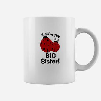 I Am The Big Sister Coffee Mug - Seseable