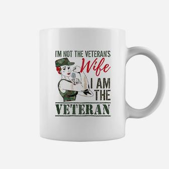 I Am The Veteran And Veterans Wife Veterans Gift Coffee Mug - Seseable
