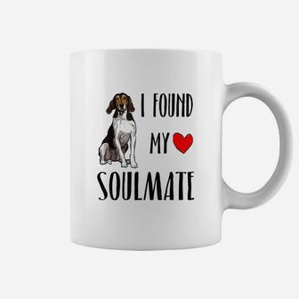 I Found My Soulmate Treeing Walker Coonhound Dog Lover Coffee Mug - Seseable