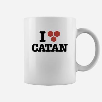 I Love Catan Coffee Mug - Seseable
