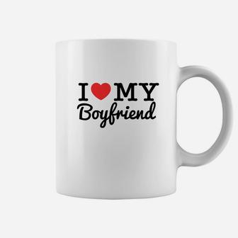 I Love My Boyfriend Coffee Mug - Seseable