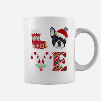 I Love My French Bulldog Christmas Gift Girls Women Coffee Mug - Seseable
