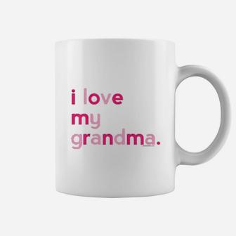I Love My Grandma Grandma Gifts Mothers Day Gifts Coffee Mug - Seseable