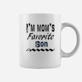 Im Moms Favorite Son Funny Coffee Mug - Seseable