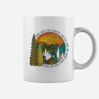 Into The Forest I Go Hiking Nature Lover Camping Coffee Mug - Seseable