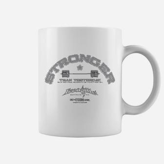 Ironville Next Level Stronger Than Yesterday Powerlifting Blend Coffee Mug - Seseable