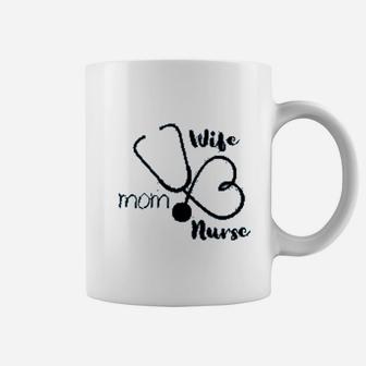 Jett Impressions Wife Mom Nurse Doctor Medic Mothers Day Coffee Mug - Seseable