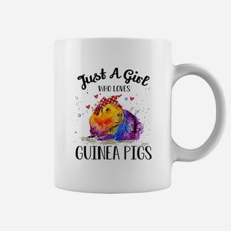Just A Girl Who Loves Guinea Pigs Clothes Guinea Pig Coffee Mug - Seseable