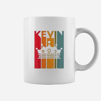 Kevin Gift Idea For Boys Men Retro First Name Vintage Kevin Coffee Mug - Seseable