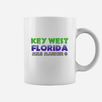 Key West Florida Mile Marker Zero Souvenir Coffee Mug - Seseable