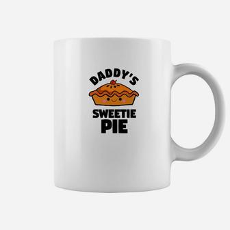 Kids Daddys Sweetie Pie Cute Funny Food Shirts Coffee Mug - Seseable