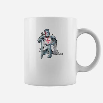 Knight Templar Praying Templar Coffee Mug - Seseable