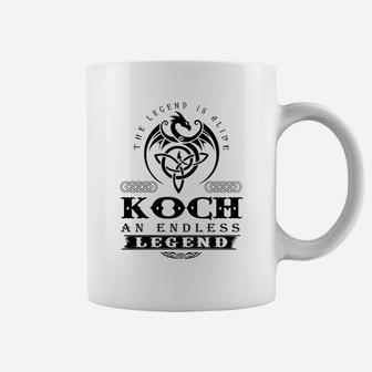 Koch The Legend Is Alive Koch An Endless Legend Colorblack Coffee Mug - Seseable