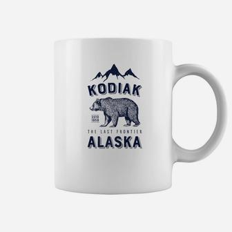 Kodiak Alaska Bear The Last Frontier Bears Vintage Coffee Mug - Seseable