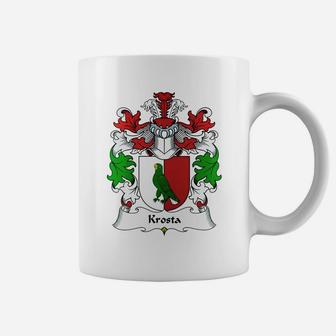 Krosta Family Crest Polish Family Crests Coffee Mug - Seseable