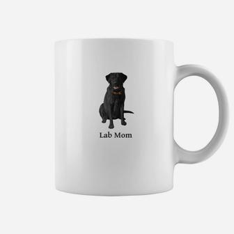 Lab Mom Black Labrador Retriever Dog Coffee Mug - Seseable