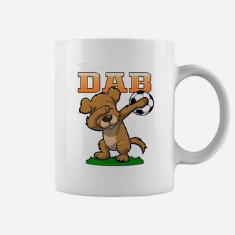 Labrador Funny Soccer Dabbing Dog Gift Coffee Mug - Seseable