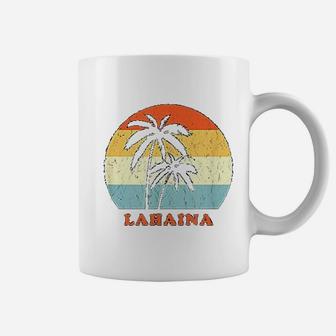 Lahaina Maui Vintage Sun And Surf Vacation Gift Coffee Mug - Seseable
