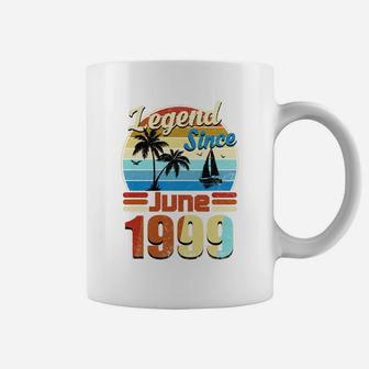 Legend Since June 1999 Retro Vintage Birthday Summer Gift Coffee Mug - Seseable