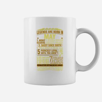 Legends Are Born In May Highly Eccentric Extra Tou Coffee Mug - Seseable