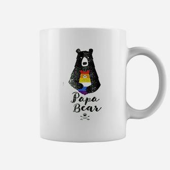 Lgbt Dad And Mom Papa Bear Mama Bear Lgbt Coffee Mug - Seseable