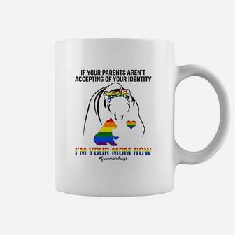 Lgbt Pride Free Mom Hugs Mama Bear Coffee Mug - Seseable
