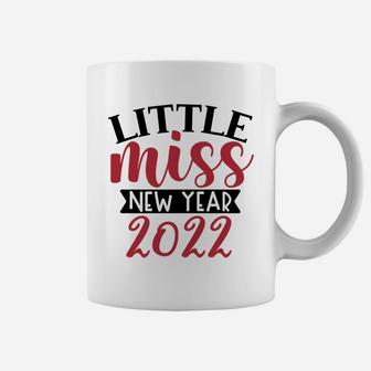 Little Miss New Year 2022 Baby Girl 1st New Years Coffee Mug - Seseable