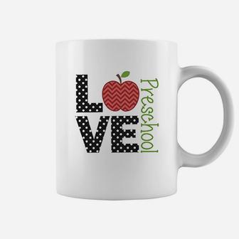 Love Preschool Teacher ideas Coffee Mug - Seseable