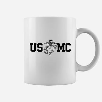 Lucky Ride Marine Corps Bull Dog Coffee Mug - Seseable