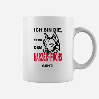 Lustiges Harzer-Fuchs Tassen für Hundeliebhaber, Hunde-Design Tee - Seseable