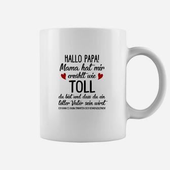 Lustiges Tassen zum Vatertag: Toller Papa in Spe, Witziges Design - Seseable