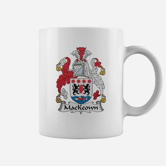 Mackeown Coat Of Arms Irish Family Crests Coffee Mug - Seseable