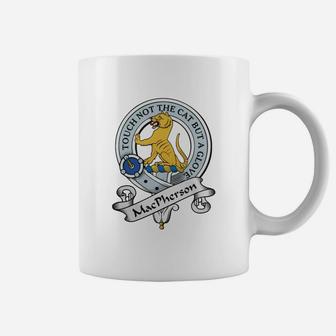 Macpherson Clan Badge Scottish Clan Badges Coffee Mug - Seseable