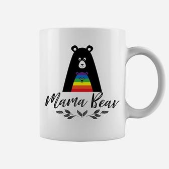 Mama Bear Support Gay Rights Lesbian And Gay Pride Coffee Mug - Seseable