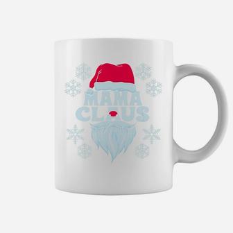 Mama Claus Funny Mama Matching Family Xmas Gift Coffee Mug - Seseable