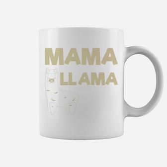 Mama Llama Funny Gift For Nature Enthusiastics Coffee Mug - Seseable