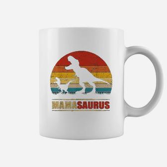 Mamasaurus T Rex Dinosaur Funny Mama Saurus Family Matching Coffee Mug - Seseable