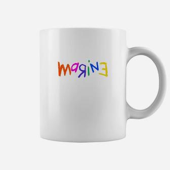 Marine Crayon Colorful Art Coffee Mug - Seseable