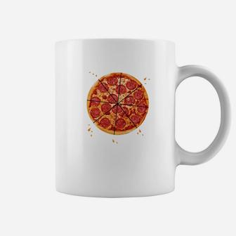 Matching Pizza Slice Shirts For Daddy And Baby Father Son Premium Coffee Mug - Seseable