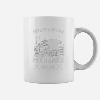 Mechanics For Life Father Son, best christmas gifts for dad Coffee Mug - Seseable