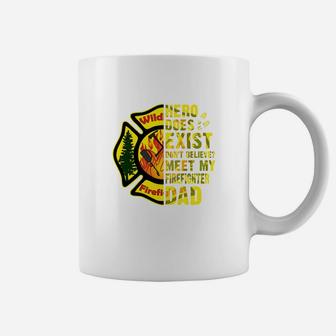 Meet My Wildland Firefighter Dad Jobs Gifts Shirts Coffee Mug - Seseable