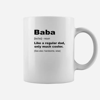 Mens Baba Albanian Dad Definition Shirt Funny Fathers Day Gifts Premium Coffee Mug - Seseable