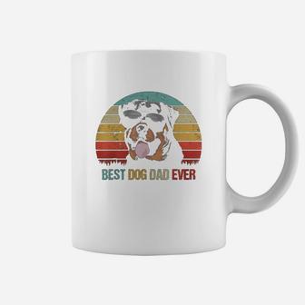 Mens Best Dog Dad Ever Rottweiler Fathers Day Gifts For Dad Coffee Mug - Seseable
