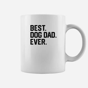 Mens Christmas Gift For Men Best Dog Dad Ever Funny Joke Coffee Mug - Seseable