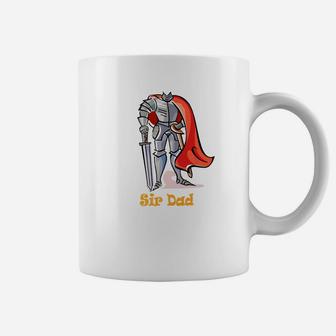 Mens Dad Daddy Father Knight Family Protector Medieval Costume Premium Coffee Mug - Seseable