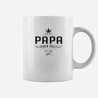 Mens Family Fathers Day Best Papa Ever Men Coffee Mug - Seseable