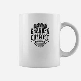 Mens Family Fathers Day Im A Dad A Chemist Men Coffee Mug - Seseable