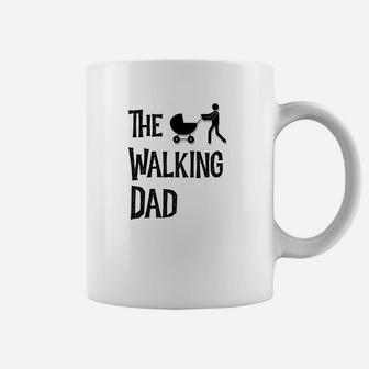 Mens Funny The Walking Dad Fathers Day Gift Premium Coffee Mug - Seseable