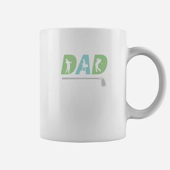 Mens Mens Dad Golfing Gift For Fathers Day From Daughter Or Son Premium Coffee Mug - Seseable