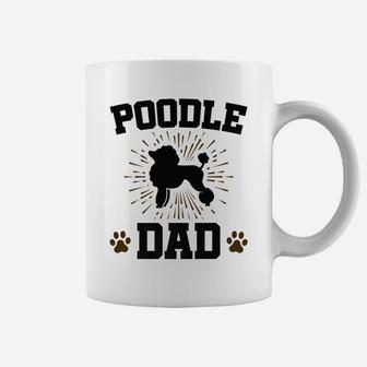 Mens Poodle Dad Poodles Dog Gifts For Men Coffee Mug - Seseable